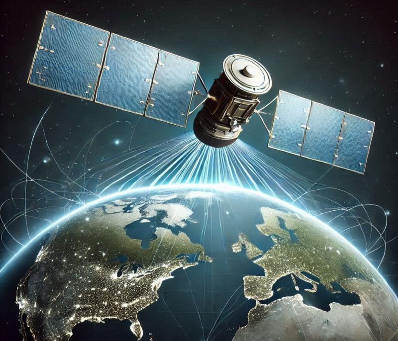 Illustration für den Artikel "Rivada Space Networks zuversichtlich, Spektrumrechte für Breitband-Satellitenkonstellation zurückzuerlangen"
