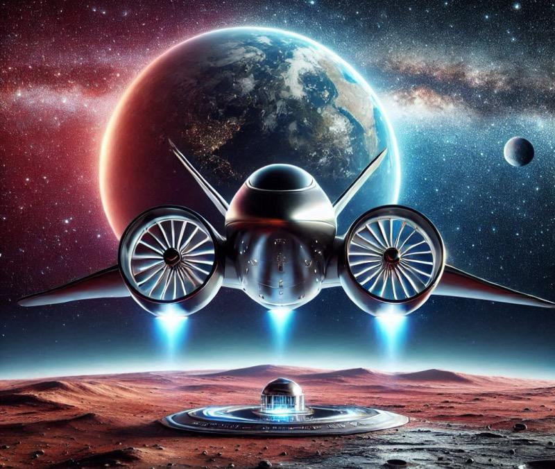 Illustration for the article "Rocket Lab Challenges NASA's Mars Sample Return Plan"