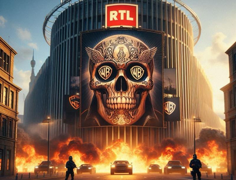 رسم توضيحي للمقال "موافقة مكتب الكارتل الألماني على مشروع مشترك بين RTLzwei و Warner Bros. Discovery"