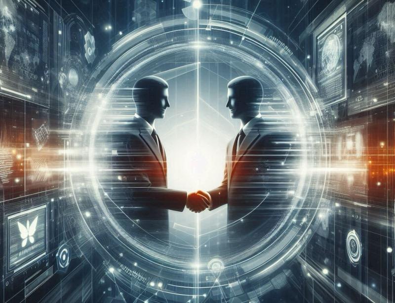 Illustrazione per l'articolo "RTLzwei e Warner Bros. Discovery lanciano El Cartel Brothers, la loro joint venture per la vendita pubblicitaria"