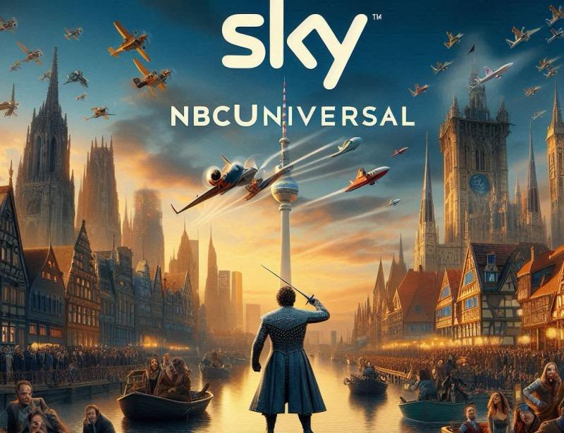 رسم توضيحي للمقال "سكاي ألمانيا تمدد اتفاقية المحتوى مع NBCUniversal وتعزز عرضها التلفزيوني المدفوع"