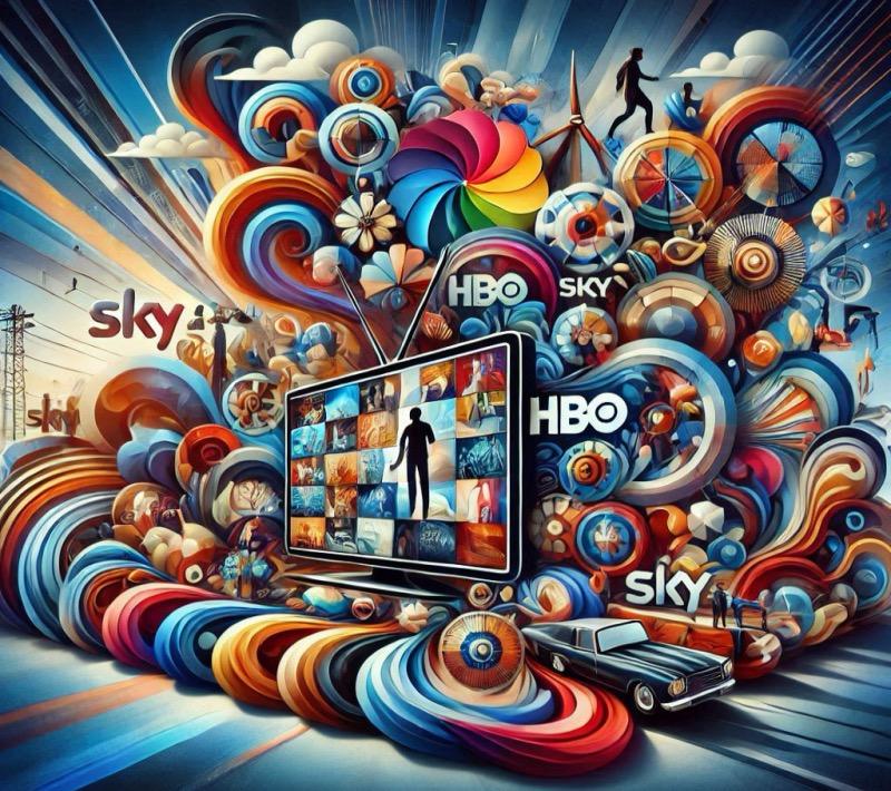Иллюстрация к статье "Sky продлевает соглашение с Warner Bros. Discovery, обеспечивая доступ к стриминговому сервису Max в Великобритании и Ирландии"