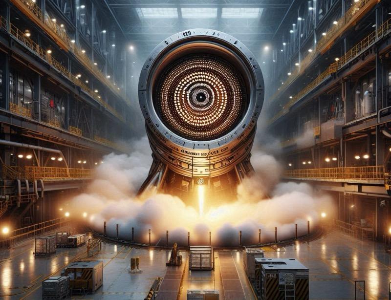 Illustrazione per l'articolo "Anomalia durante il test del razzo Space Launch System"
