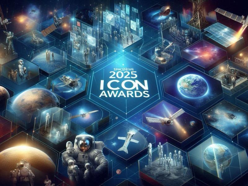 Иллюстрация к статье "SpaceNews объявляет шорт-лист премии Icon Awards 2025"