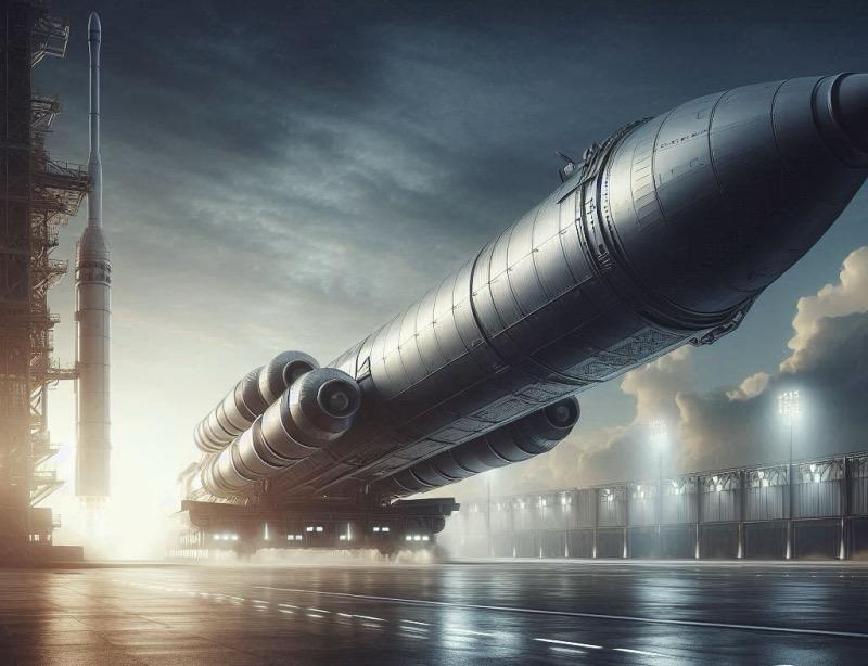 Illustration for the article "SpaceX's Starship: A Giant Leap Towards Full Reusability"