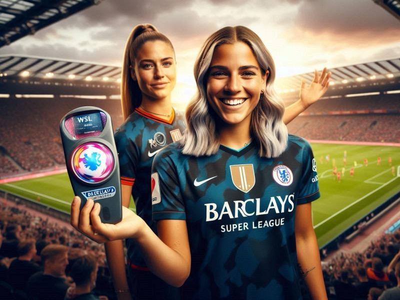 Illustration for the article "Sportdigital Secures Broadcast Rights to Barclays Women’s Super League"