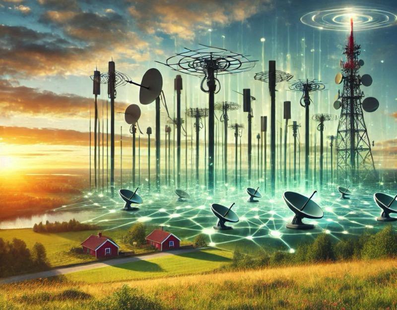 Illustrazione per l'articolo "La fine dell'era del Pay-TV terrestre in Svezia"