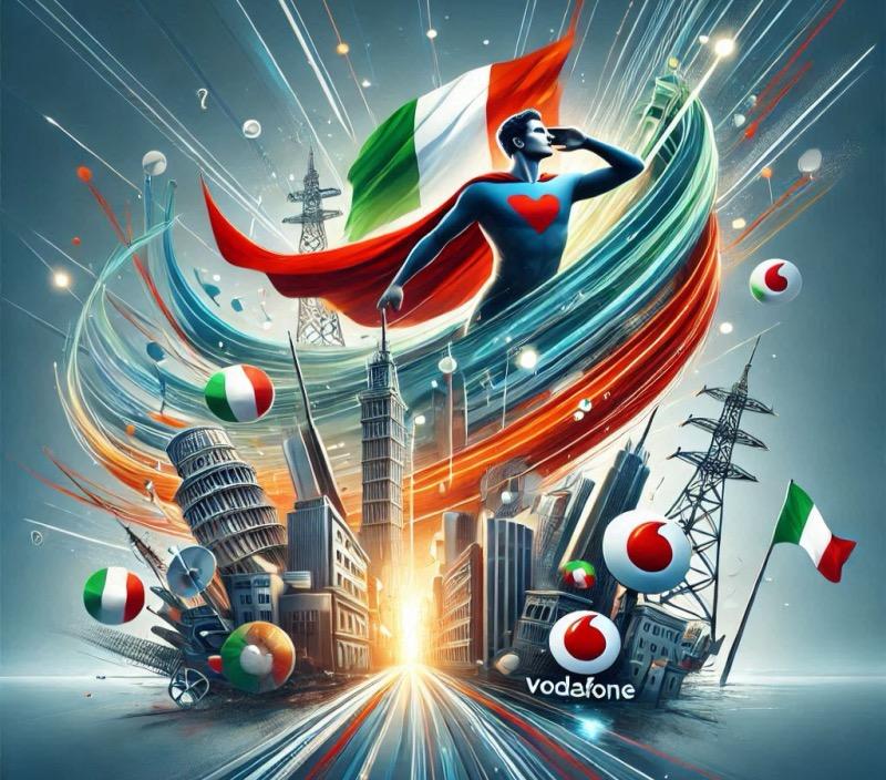 Illustration für den Artikel "Swisscom schließt Übernahme von Vodafone Italia ab und gründet Fastweb + Vodafone"