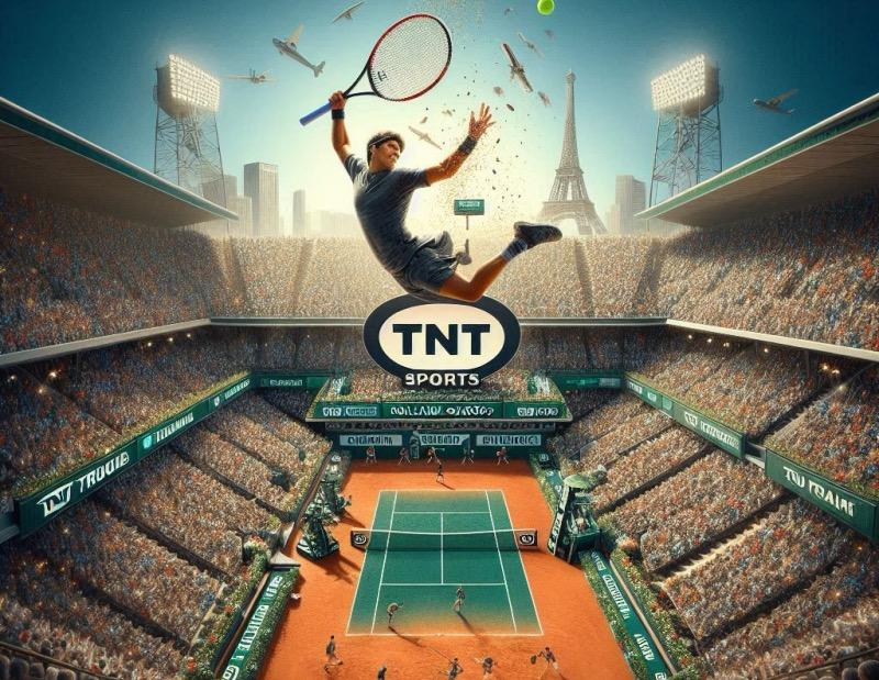 Illustration pour l'article "Couverture Exhaustive de Roland-Garros par TNT Sports"