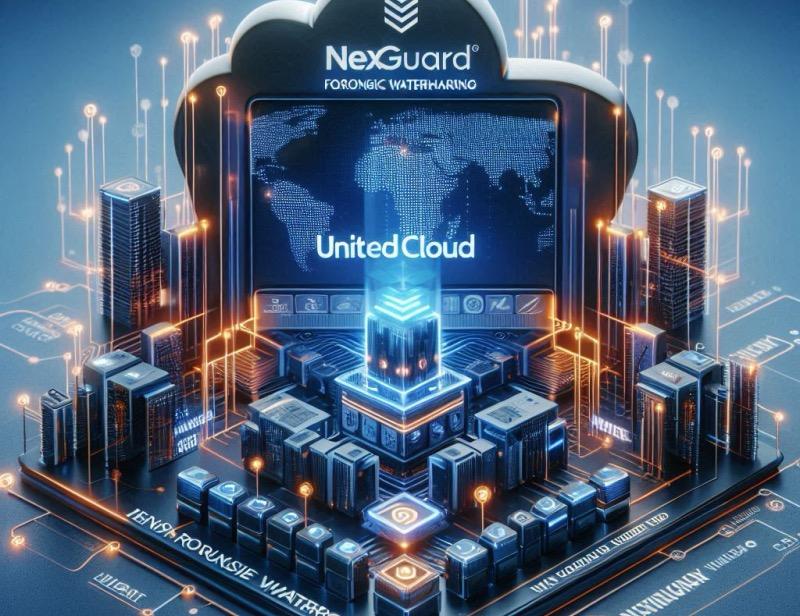 Illustration for the article "United Cloud Extends Partnership with Nagravision for Enhanced Content Security"