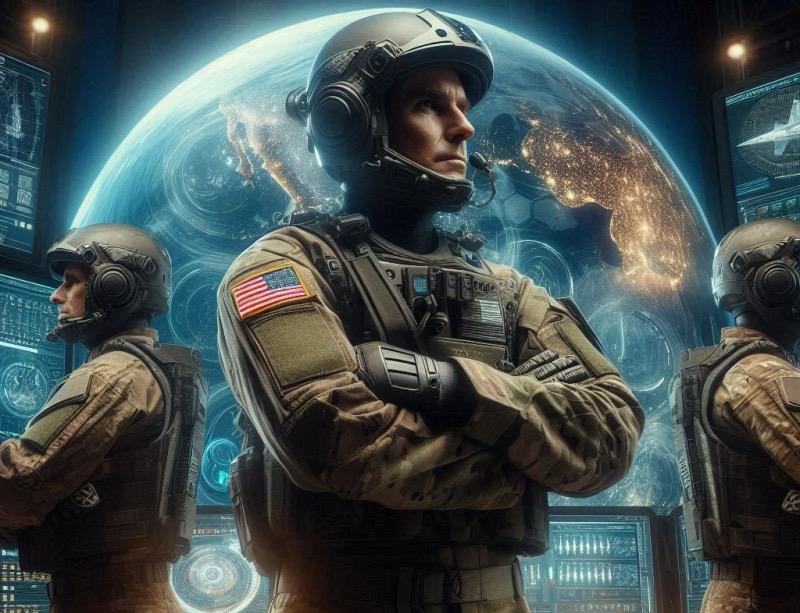 Illustration for the article "US Space Force Announces Major Leadership Restructuring"