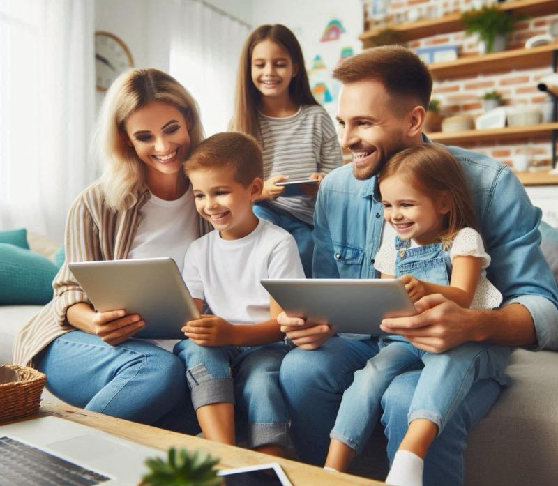 Иллюстрация к статье "Vectra предлагает скидки на интернет и телевидение для многодетных семей в Польше"