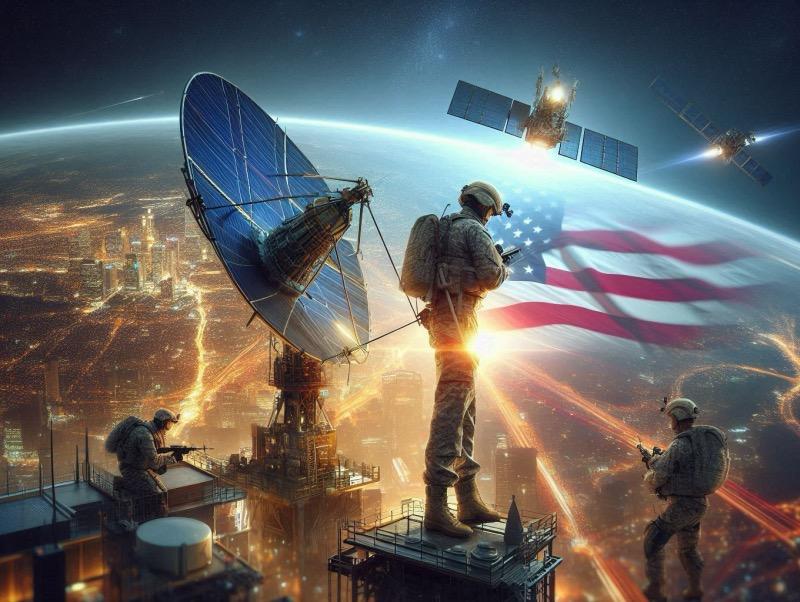 Иллюстрация к статье "Viasat расширяет горизонты: от провайдера широкополосной связи до новатора в области военных спутников"