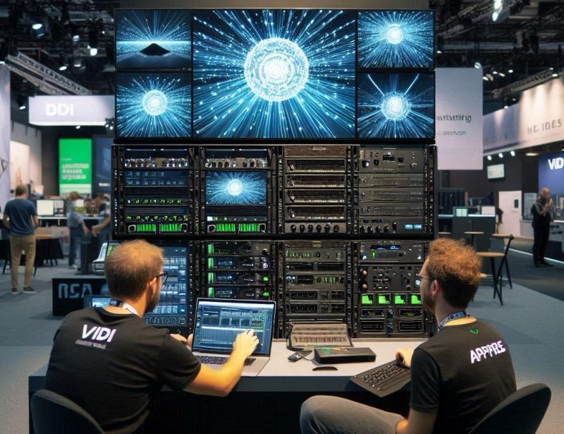 Illustration for the article "VIDI Integrates Appear's X10 and X20 Chassis into its Network Management System"