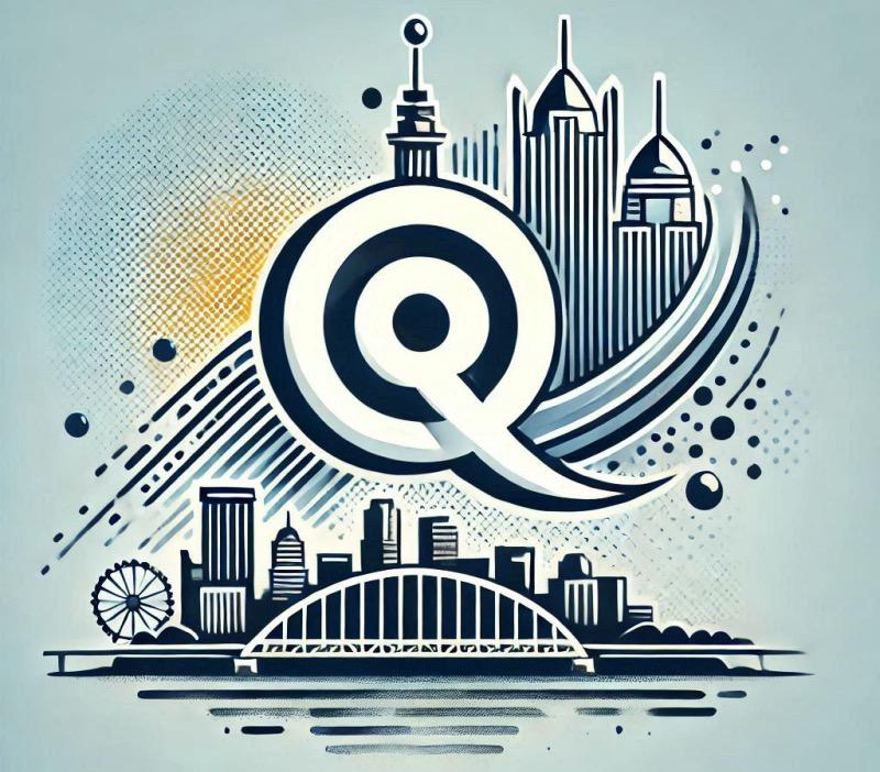 Illustration for the article "WQED Pittsburgh PBS Station Unveils New Logo Design"