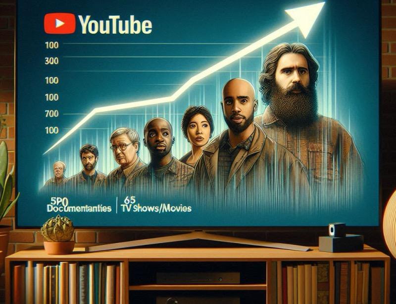 Illustration pour l'article "L'évolution du paysage des contenus YouTube : des vlogs aux longs métrages"