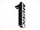 Logo of the channel "1Music Network"