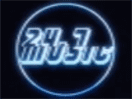 شعار القناة "24.7 Music"