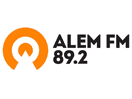 Logo of the channel "Alem FM"