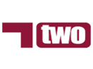 Logo of the channel "Alkass Two"