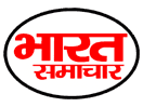 Logo of the channel "Bharat Samachar"