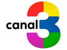 Logo of the channel "Canal 3 Guatemala"