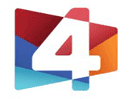 Logo of the channel "Canal 4 Uruguay"