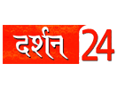 Logo of the channel "Darshan 24"