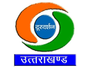 Логотип канала "DD Uttarakhand"
