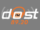 شعار القناة "Dost FM"