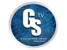 Logo of the channel "God Stands TV"