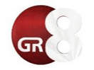 Logo de la chaîne "GR8"