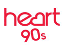 Logo of the channel "Heart 90s"