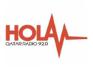 شعار القناة "Hola Qatar"