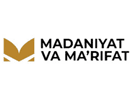 Logo del canal "Madaniyat va marifat"