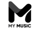 شعار القناة "My Music Radio"