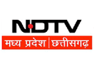 شعار القناة "NDTV MP/CG"