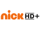 Logo of the channel "Nick HD+"