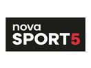 Logo of the channel "Nova Sport 5 Slovakia"