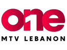 شعار القناة "One TV Lebanon"