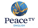 Logo del canal "Peace TV English"