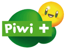 Logo of the channel "Piwi+"