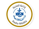 شعار القناة "Radio Medea"