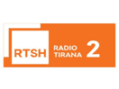 Logo del canal "Radio Tirana 2"