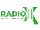 Logo of the channel "Radio X"