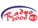 Logo of the channel "Radyo 2000"