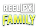 Логотип каналу "Reel PX Family"