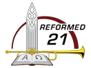 Логотип каналу "Reformed 21"