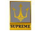 Logo of the channel "Supreme TV"