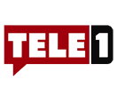 Logo of the channel "Tele 1"